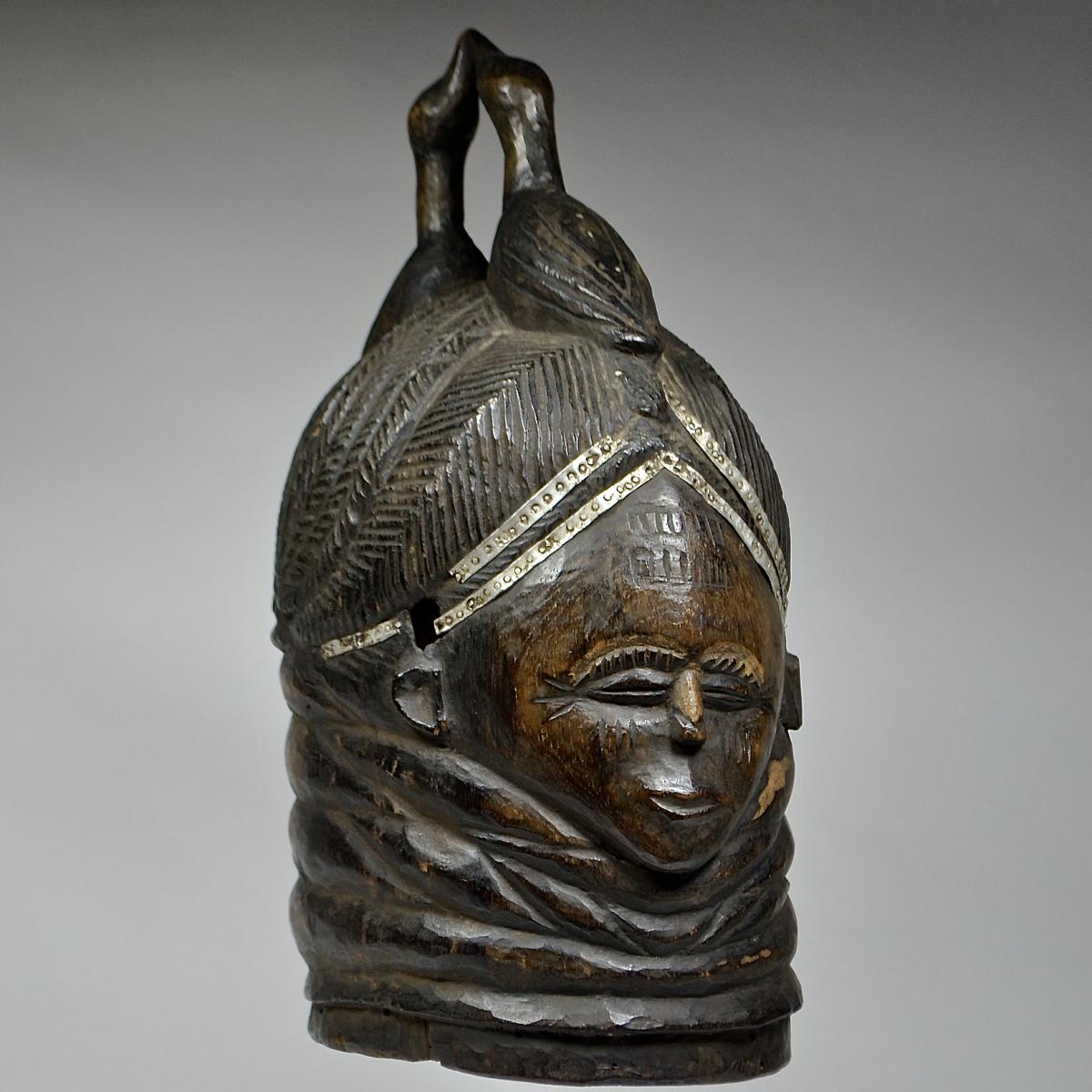 Sowei mask from the Sande society