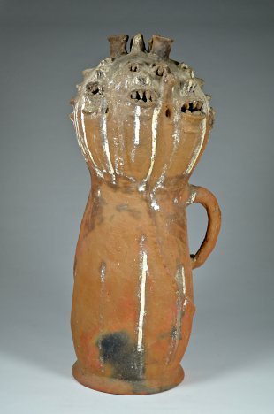 EWE, AJA, or FON TERRACOTTA SHRINE FIGURE