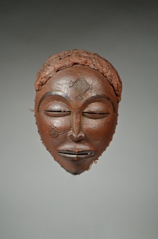 CHOKWE MASK Mwana Pwo