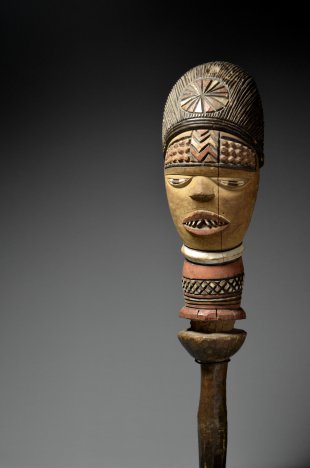 PAIR OF KUYU HEADDRESSES