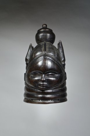 Sowei mask from the Sande society